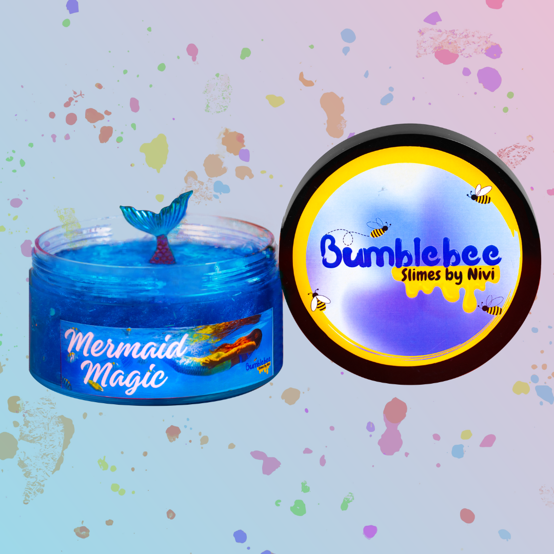 🌊 Mermaid Magic Slime 🧜‍♀️✨ - Bumblebee