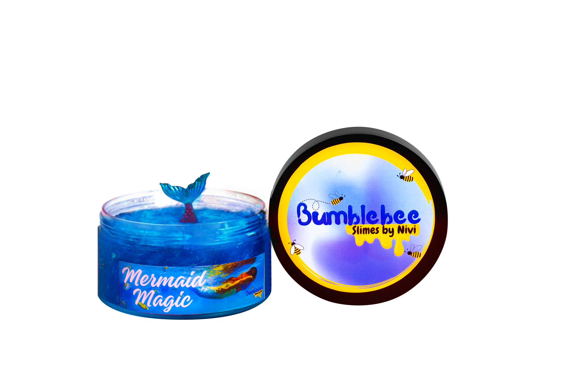 🌊 Mermaid Magic Slime 🧜‍♀️✨ - Bumblebee