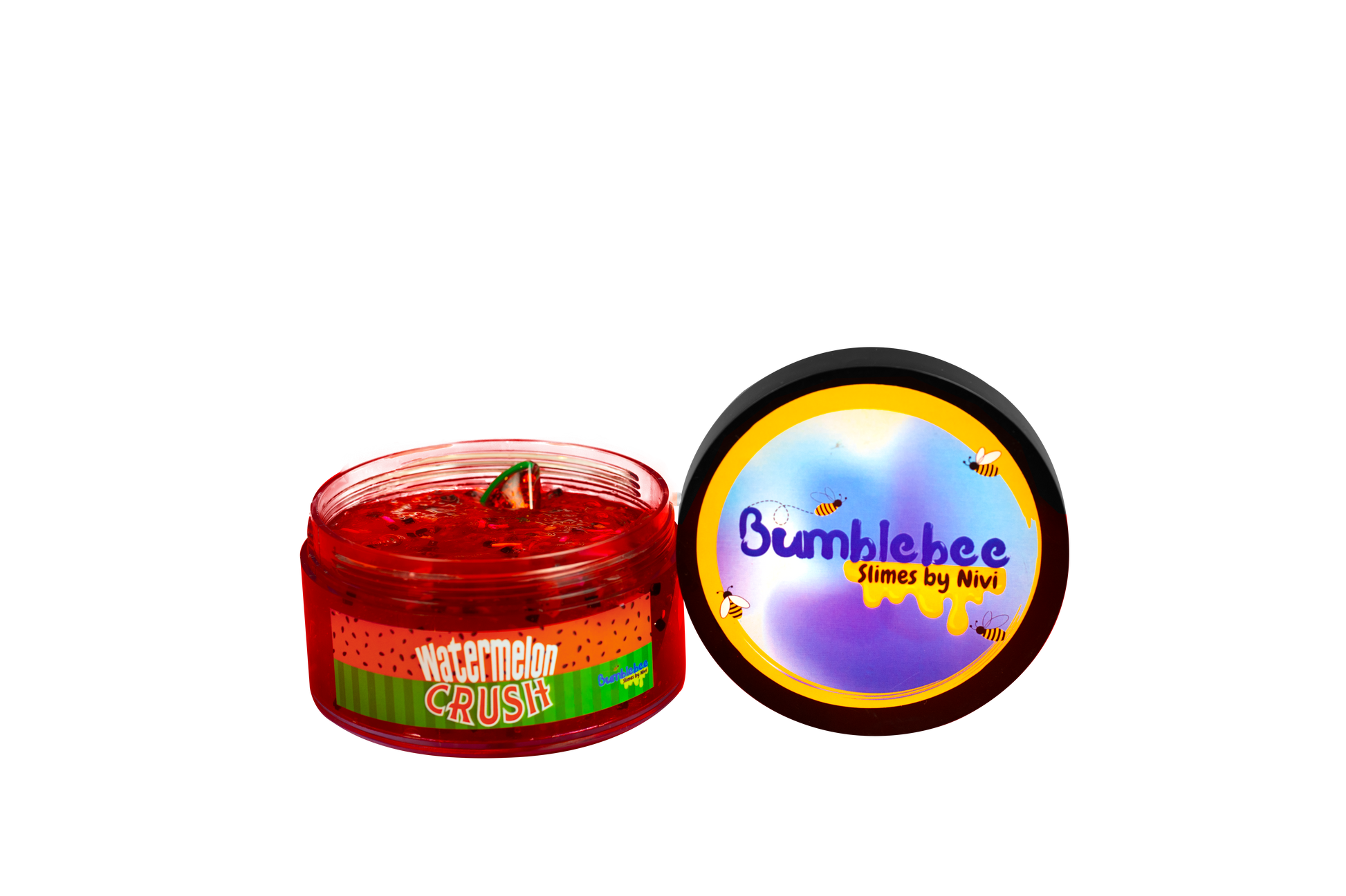 Watermelon Crush Slime 🍉✨ - Bumblebee