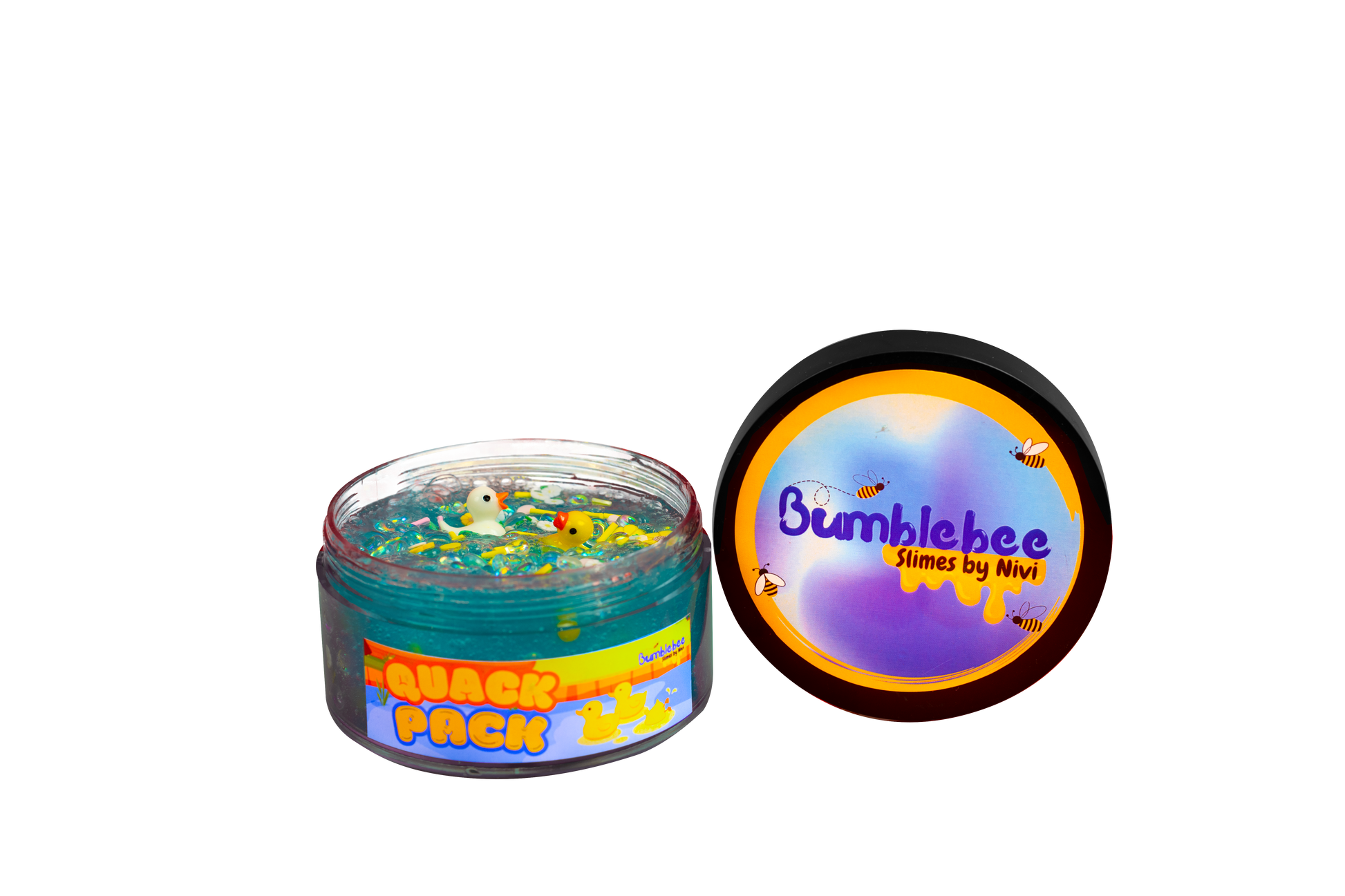 🦆 Quack Pack – Duck Slime 💦🌟 - Bumblebee