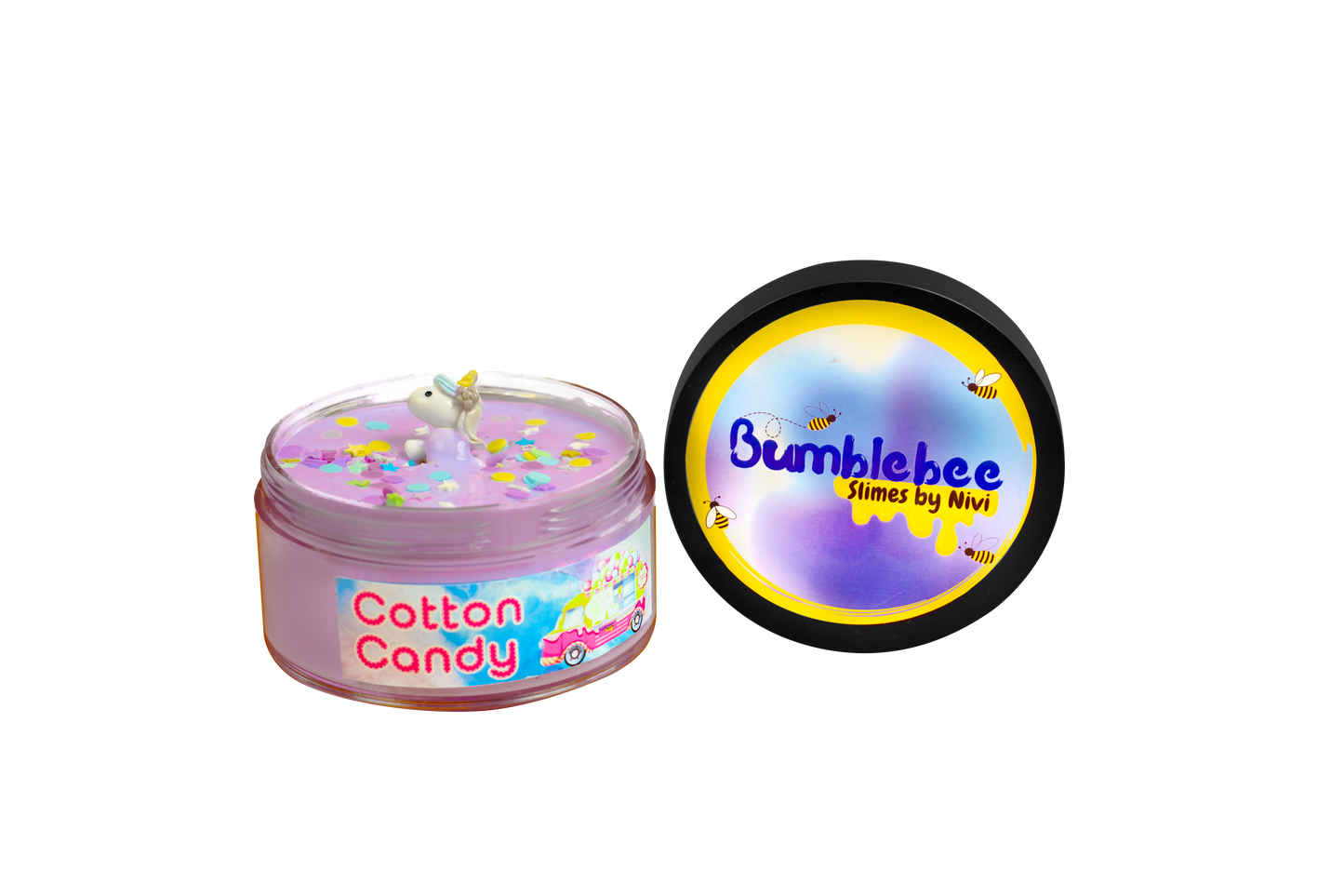 🍭 Cotton Candy Slime 💖✨ - Bumblebee